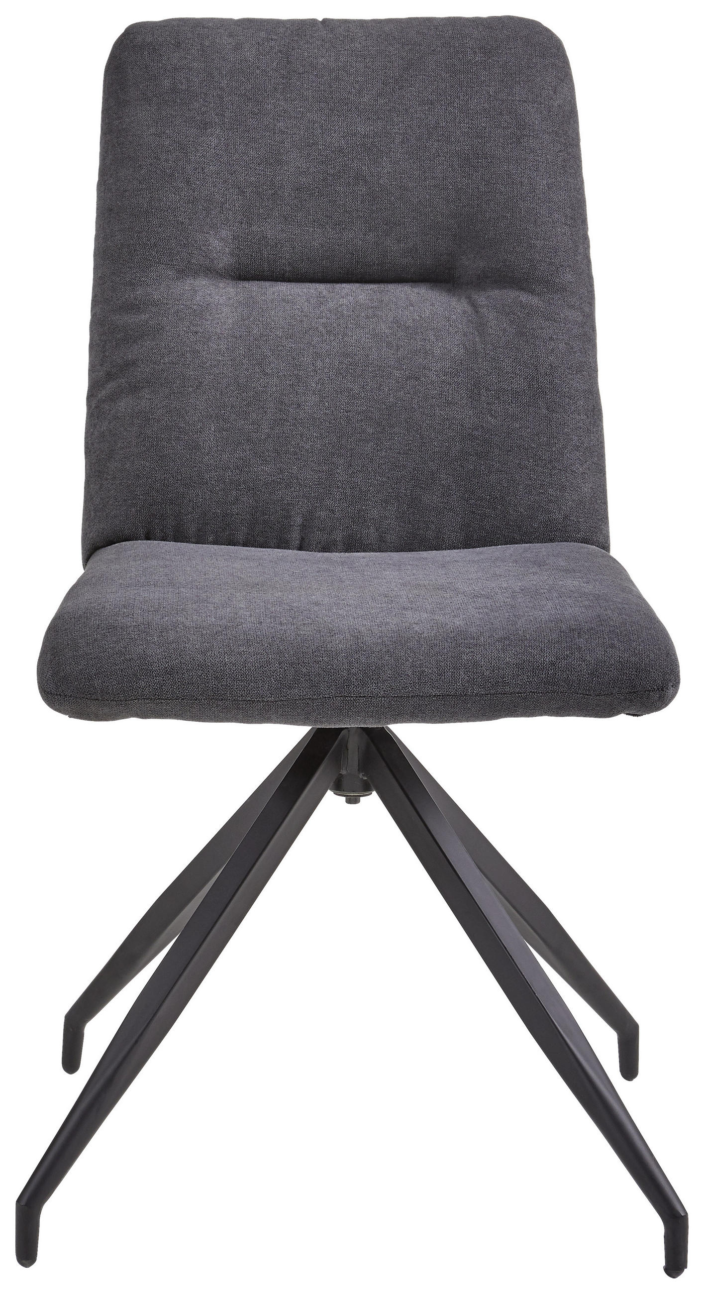 STOLICA antracit, crna - crna/antracit, Konvencionalno, metal/tekstil (47,5/90/61cm) - Hom`in