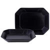SCHÜSSELSET Streat Food 2-teilig 22/17 cm  - Schwarz, Basics, Keramik (22/17cm) - Creatable