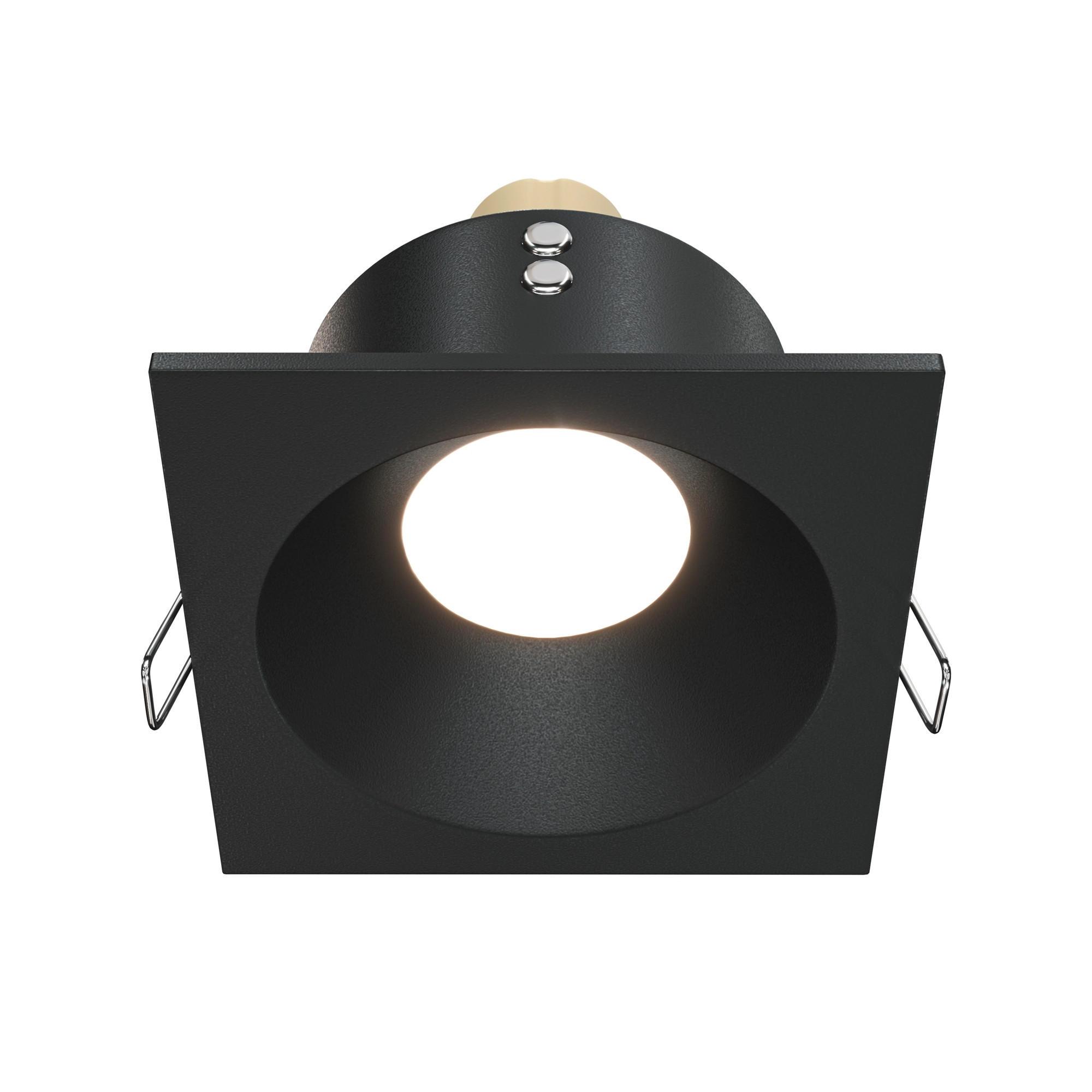DECKENLEUCHTE    8,5/8,5/4,5 cm  - Schwarz, Trend, Metall (8,5/8,5/4,5cm) - MAYTONI