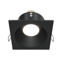 DECKENLEUCHTE    8,5/8,5/4,5 cm  - Schwarz, Trend, Metall (8,5/8,5/4,5cm) - MAYTONI