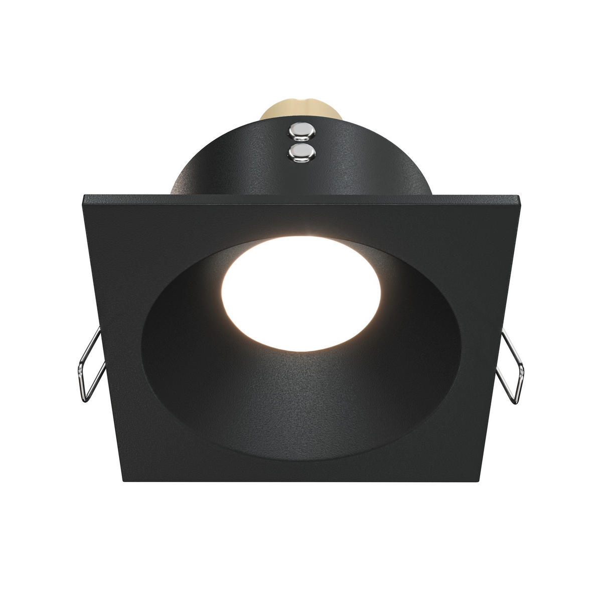 DECKENLEUCHTE    8,5/8,5/4,5 cm  - Schwarz, Trend, Metall (8,5/8,5/4,5cm) - MAYTONI