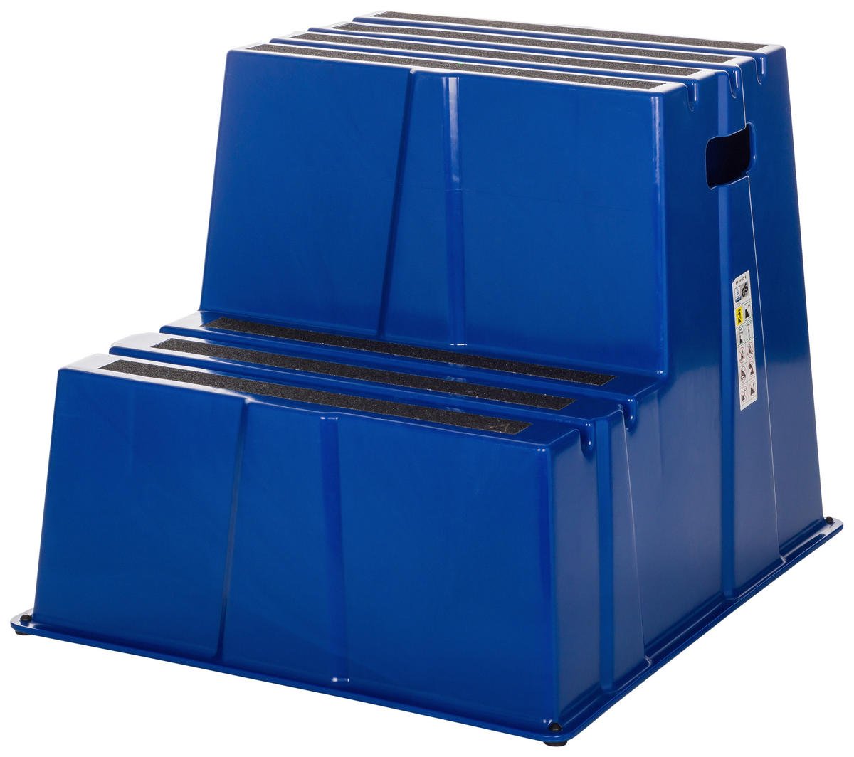 TRITTHOCKER Blau  - Blau, Basics, Kunststoff (57/51/65cm) - MID.YOU