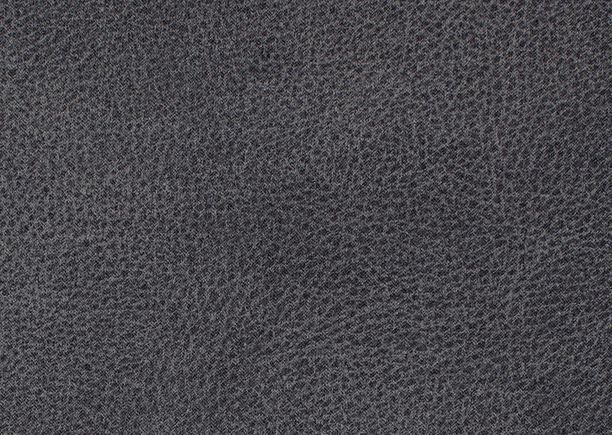 ECKSOFA Dunkelgrau Flachgewebe  - Eichefarben/Dunkelgrau, Design, Holz/Textil (253/185cm) - Cantus
