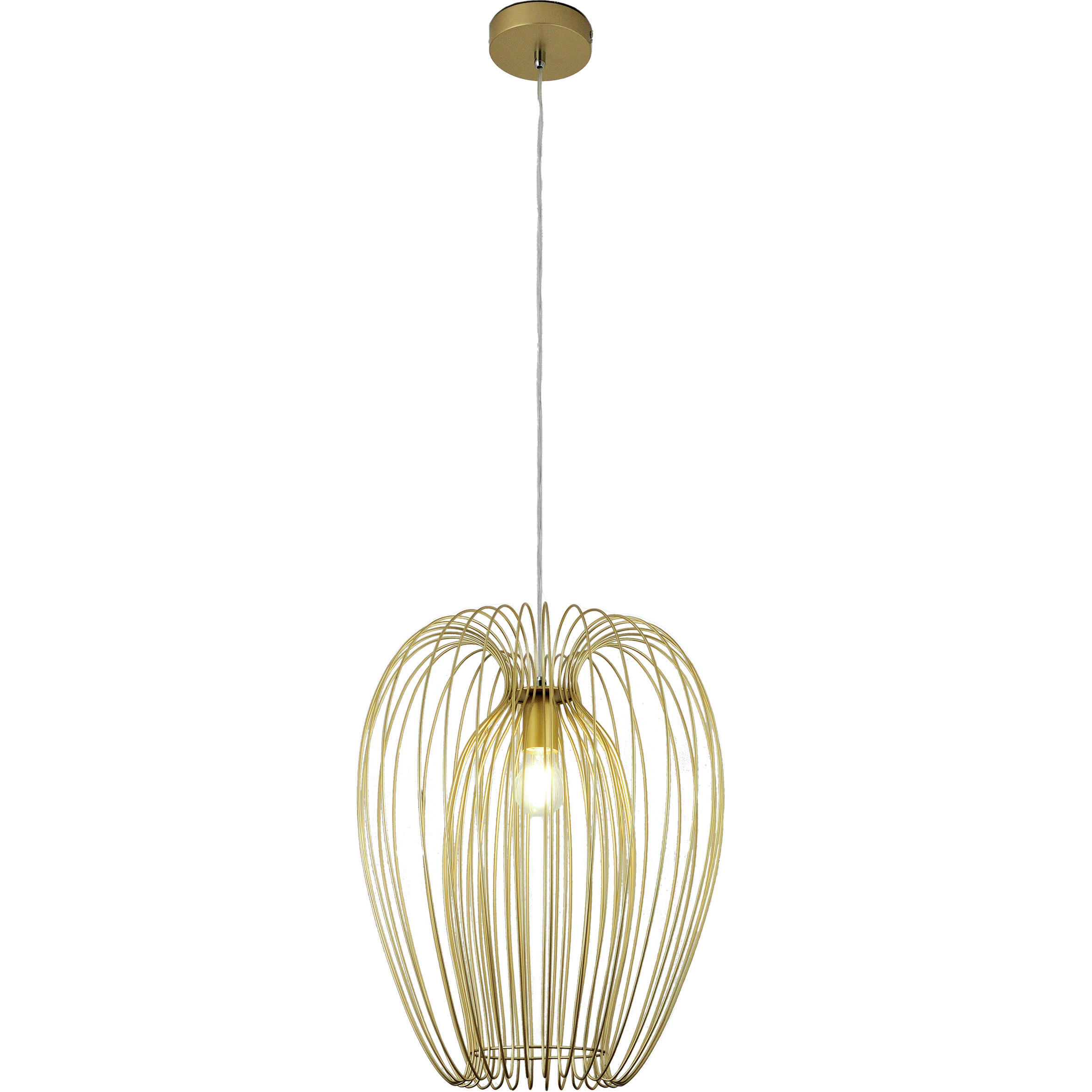 PENDELLEUCHTE Camp 40/200 cm   - Design, Metall (40/200cm) - Fabas Luce