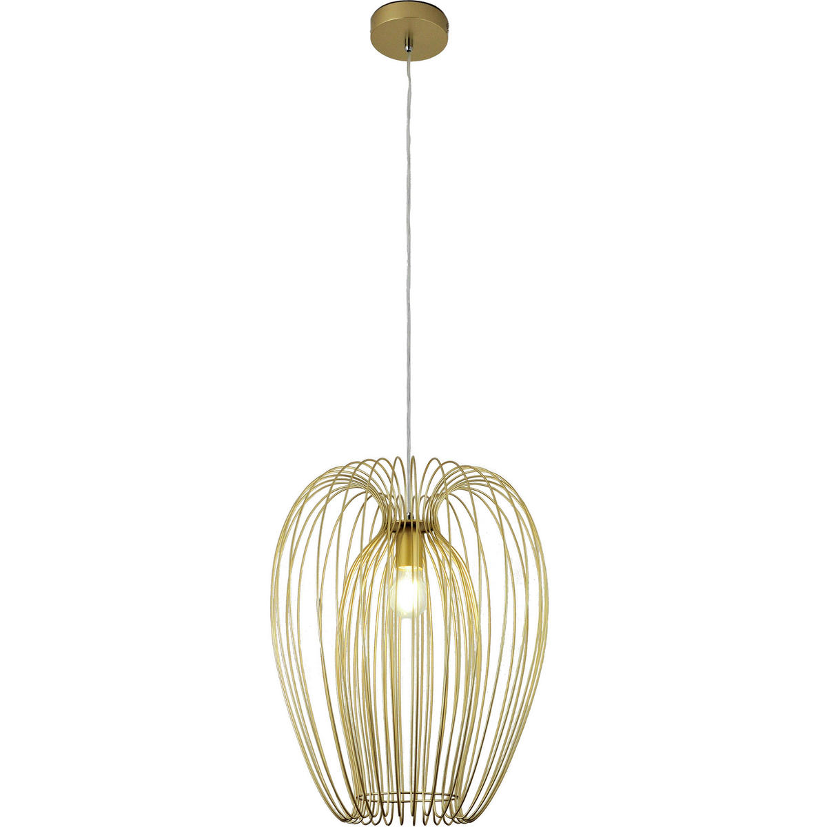 PENDELLEUCHTE Camp 40/200 cm   - Design, Metall (40/200cm) - Fabas Luce