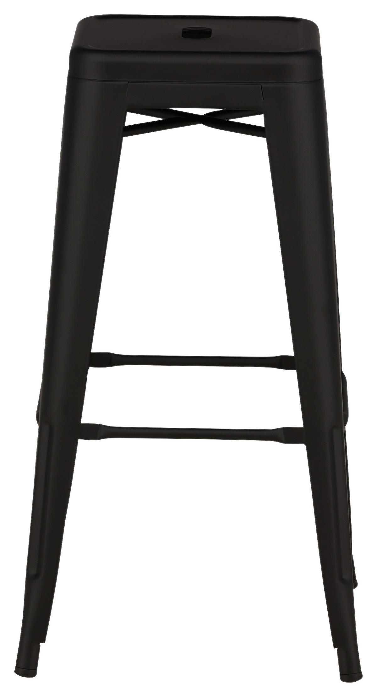 BARPALL SET i svart  - svart, Design, metall (43/76/43cm) - Livetastic