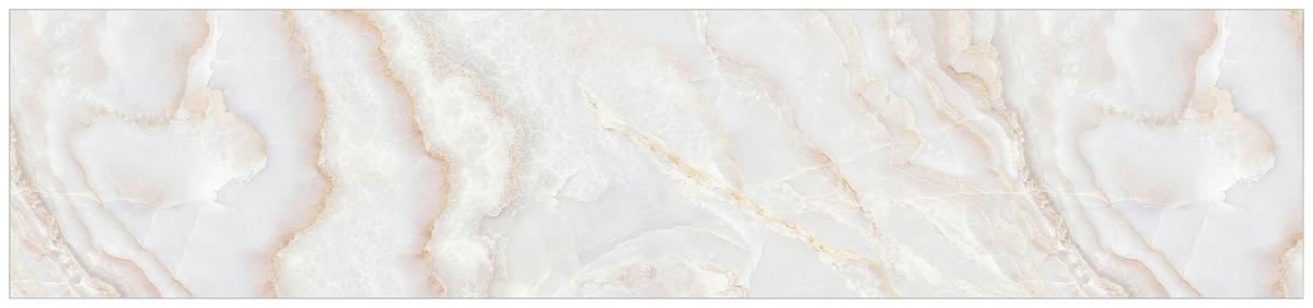 KÜCHENRÜCKWAND  - Sandfarben/Beige, Basics, Kunststoff/Metall (240/53,7/0,6cm) - Fani