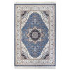 FLACHWEBETEPPICH 128/190 cm Kollektion 1870 Creme, Hellblau  - Creme/Hellblau, Design, Kunststoff/Textil (128/190cm) - Villeroy & Boch