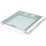 PERSONENWAAGE digital - Silberfarben/Weiß, Basics, Glas/Kunststoff (36,8/34,9/5,3cm) - Soehnle PERSONENWAAGE digital - Silberfarben/Weiß, Basics, Glas/Kunststoff (36,8/34,9/5,3cm) - Soehnle