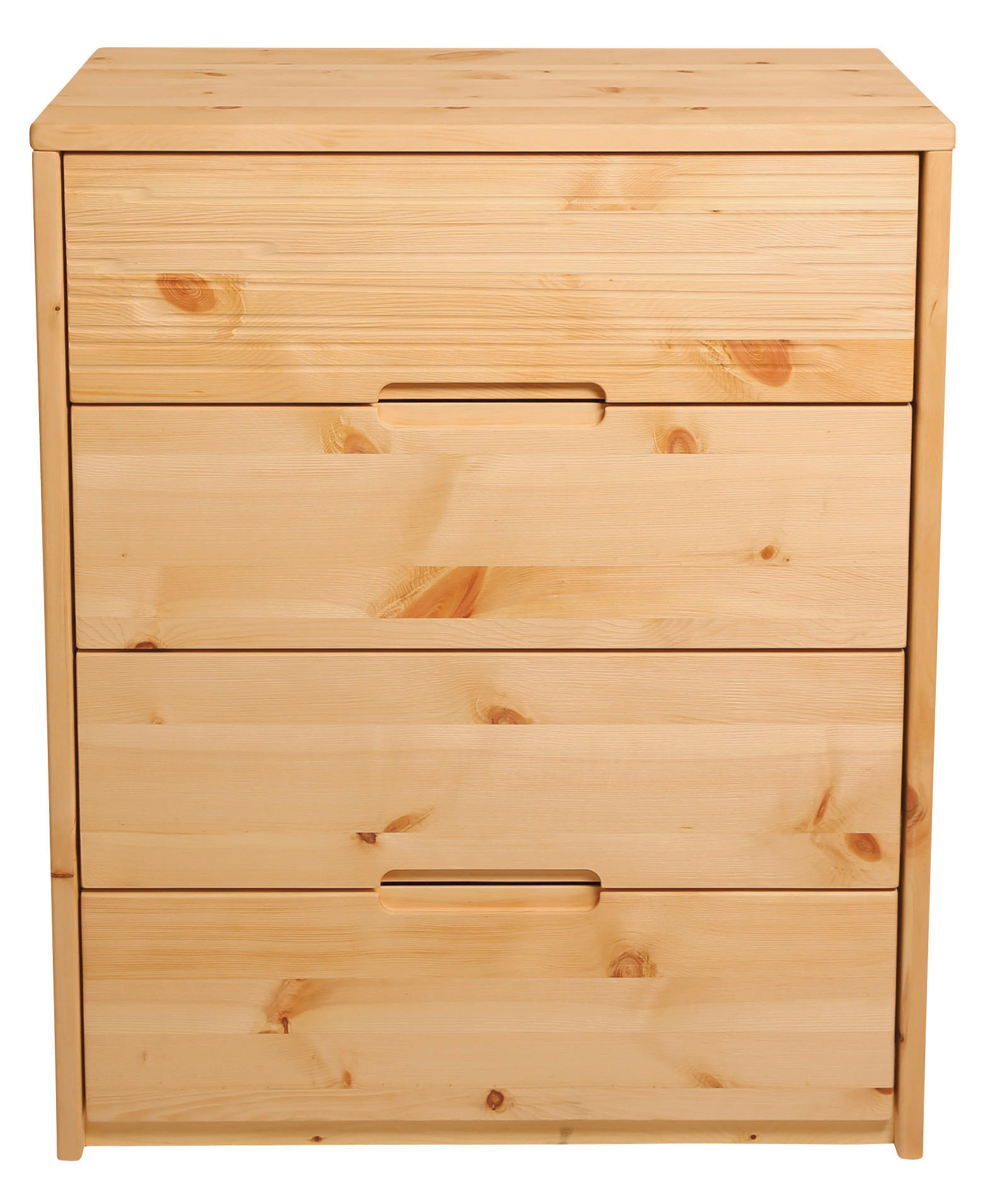 KOMMODE 80/98/45 cm  in Zirbelkieferfarben  - Zirbelkieferfarben, Natur, Holz (80/98/45cm) - Linea Natura