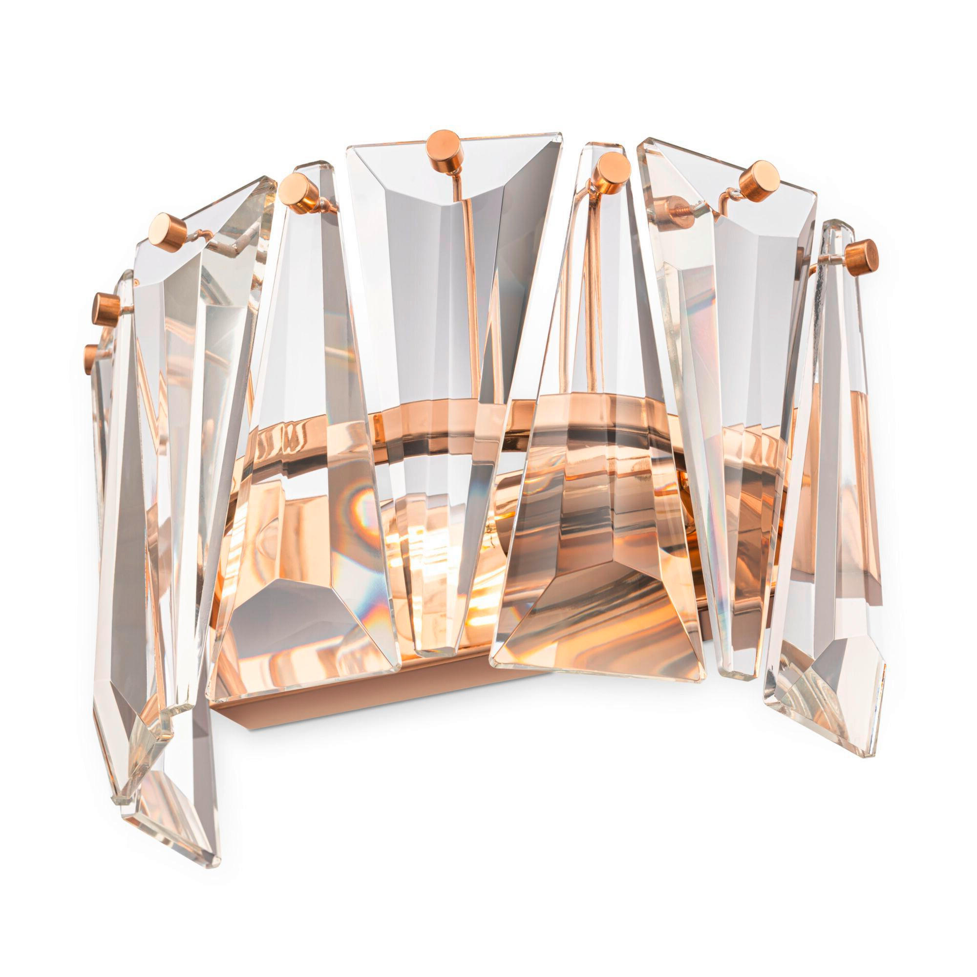 WANDLEUCHTE - Goldfarben, Trend, Metall (15.3/16/25.6cm) - MAYTONI