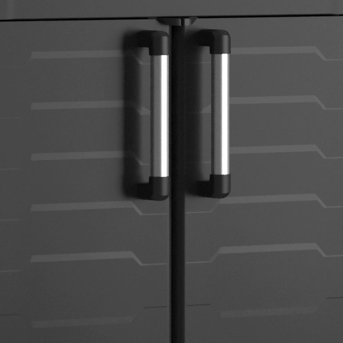 GERÄTESCHRANK 89/182/54 cm  - Schwarz, Design, Kunststoff (89/182/54cm) - Keter