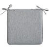 GARTENSITZKISSEN 45/45 cm  - Hellgrau, Basics, Textil (45/45cm) - Ambia Garden