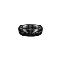 UNIVERSALKORB  - Schwarz, MODERN, Metall (25/9,5cm) - Blomus