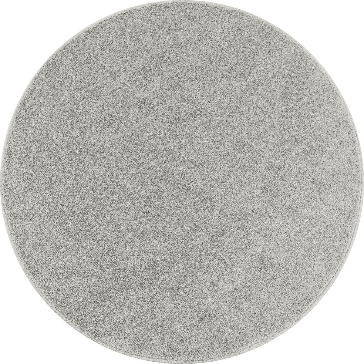 VÄVD MATTA 160/160 cm Ata  - greige, Basics, textil (160/160cm) - Novel