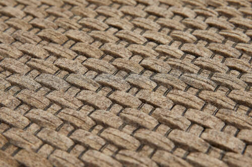 Thumbnail - Linea Natura Handwebteppich, Taupe, Textil, Uni, rechteckig, 130x190 cm, Handmade in India, für Fußbodenheizung geeignet...