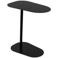 BEISTELLTISCH 53/38/60 cm Schwarz Freiform  - Schwarz, Basics, Metall (53/38/60cm) - Novel