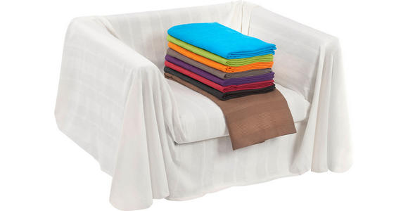 TAGESDECKE 220/240 cm - Anthrazit, Basics, Textil (220/240cm) - Boxxx