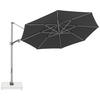 AMPELSCHIRM 340 cm Dunkelgrau  - Dunkelgrau/Silberfarben, Basics, Textil/Metall (340/340cm) - KNIRPS