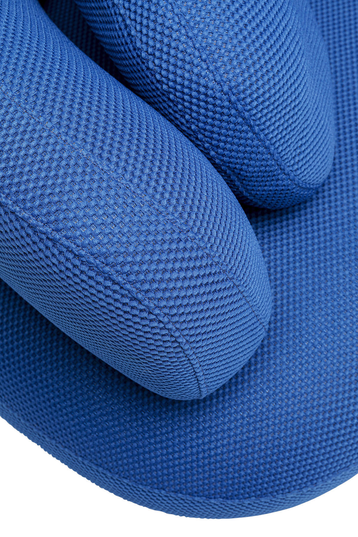 2-SITZER-SOFA in Netz Blau  - Blau/Schwarz, Design, Textil/Metall (182/72/94cm) - Kare-Design