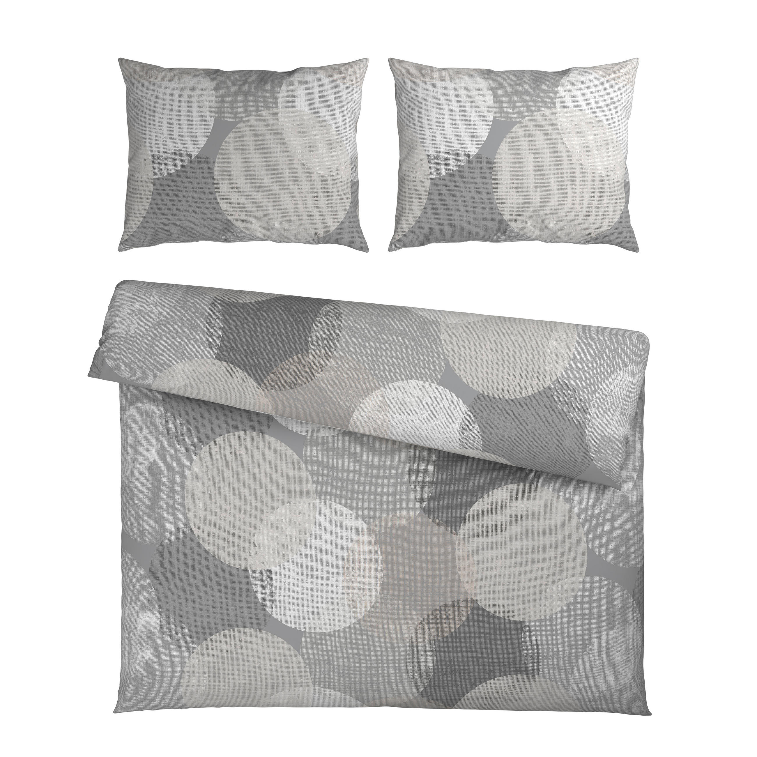 POVLEČENÍ, flanel, antracitová, 200/200 cm - antracitová, textil (200/200cm) - Esposa