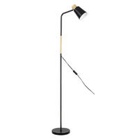 PODNA LAMPA Azim  - prirodna boja/crna, Trendi, metal (148/40cm)