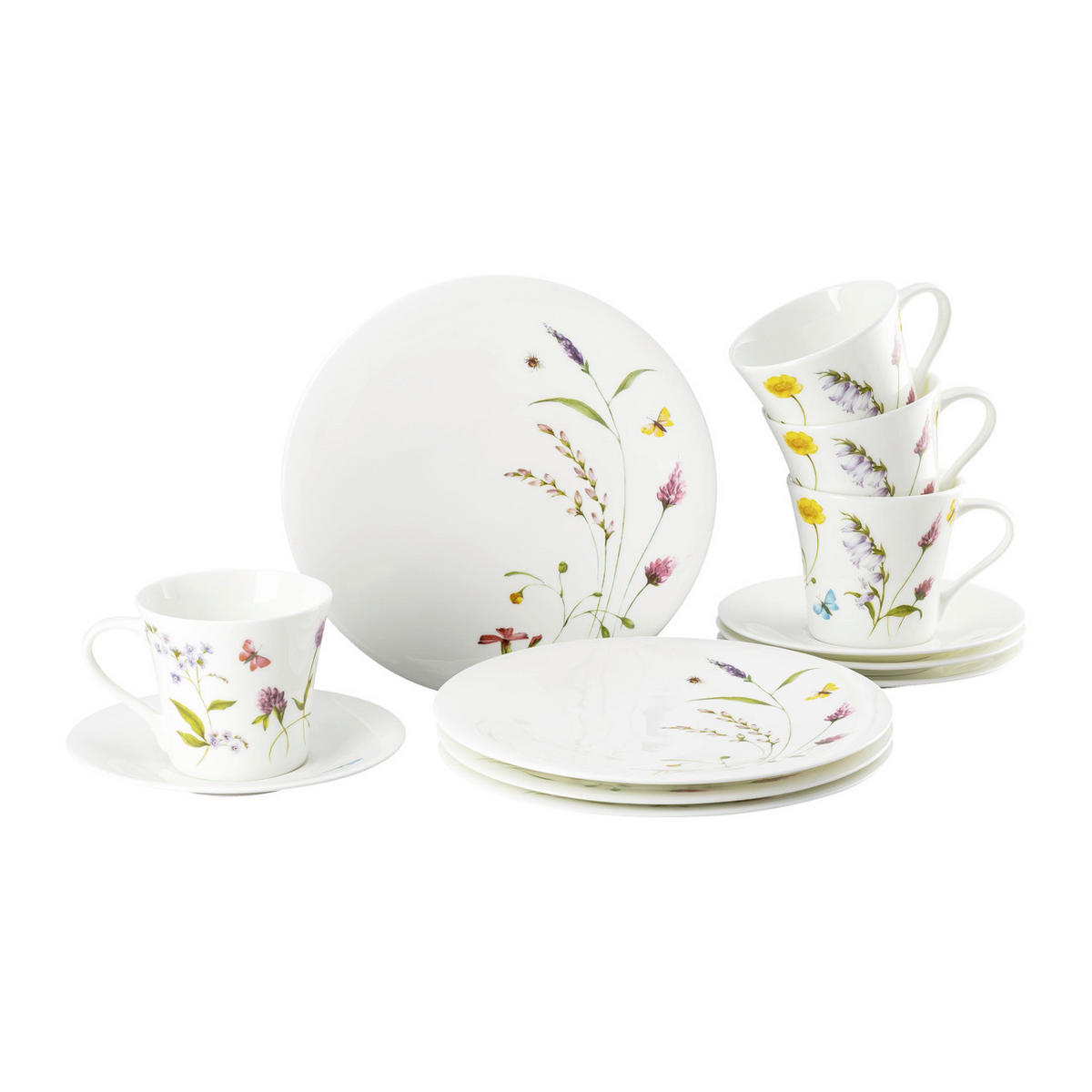 SERVIS ZA KAFU  Nora Spring Vibes  12 delova      - Osnovno, keramika (30/30/30cm) - Rosenthal
