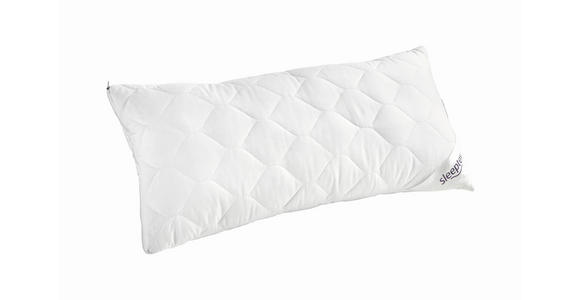 KOPFPOLSTER 40/80 cm   - Weiß, Basics, Textil (40/80cm) - Sleeptex