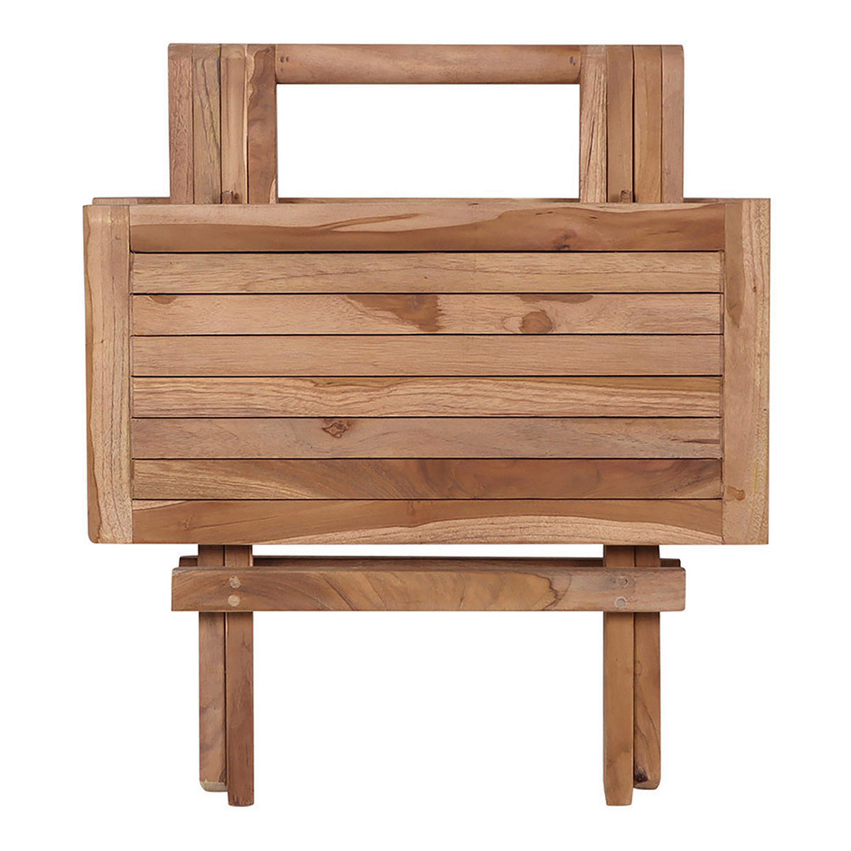 GARTENTISCH  - Braun, MODERN, Holz (50/50/50cm) - MID.YOU