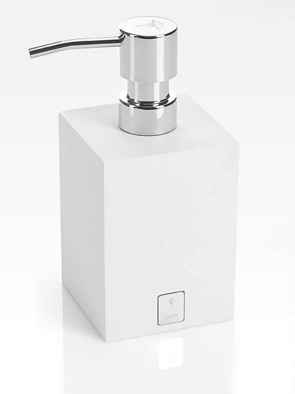 SEIFENSPENDER Bathline  - Weiß, Basics, Kunststoff (7,5/17/7,5cm) - Joop!