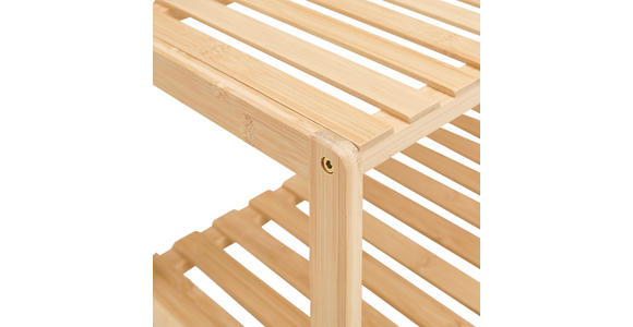 SCHUHREGAL 69/33/28 cm  - Naturfarben, Basics, Naturmaterialien/Holz (69/33/28cm) - Carryhome