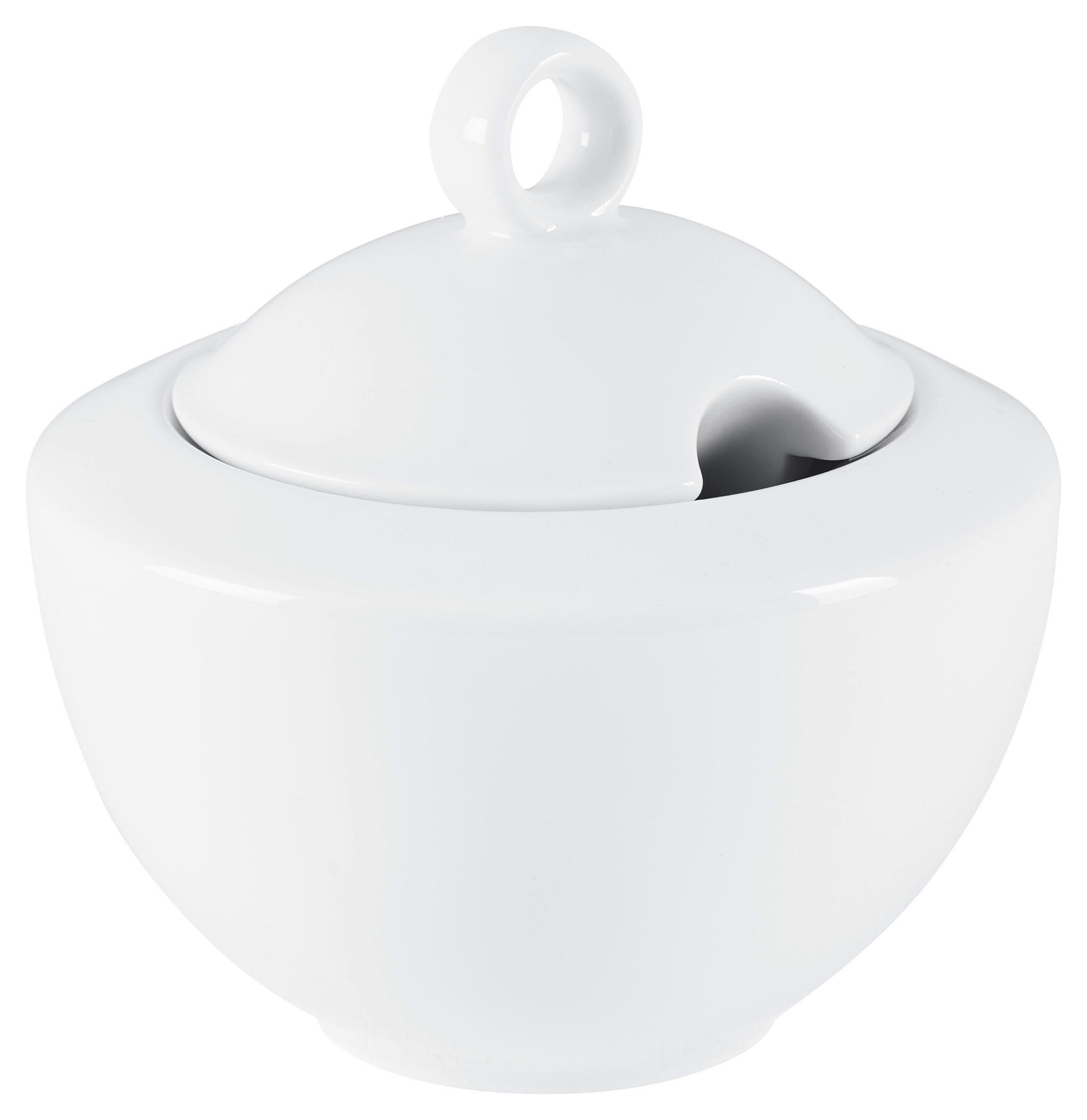 POSODA ZA SLADKOR  Zoe Fine Diamond            - bela, Design, keramika (0,28l) - Seltmann Weiden