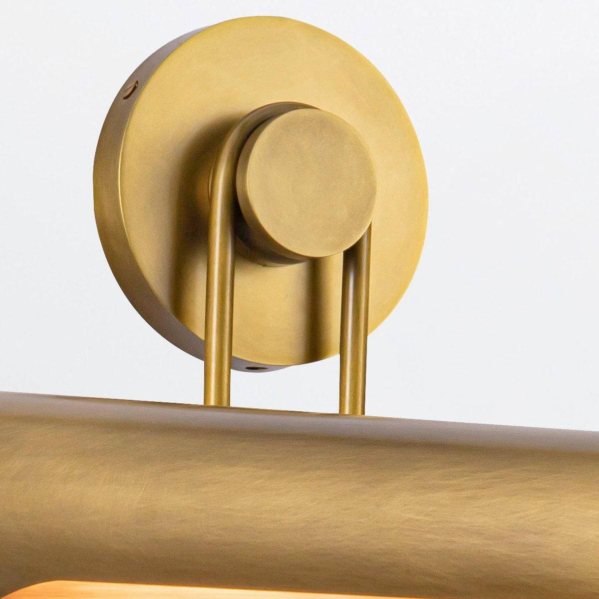 WANDLEUCHTE    - Messingfarben, KONVENTIONELL, Metall (23,2/50,8/19,8cm) - Elstead Lighting