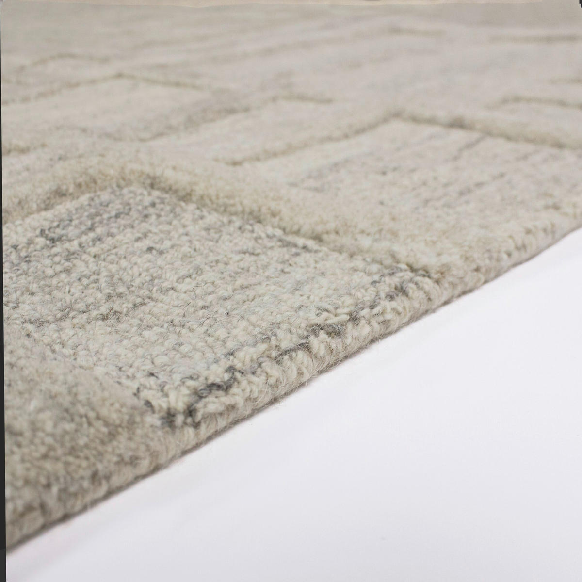 WOLLTEPPICH 140/200 cm Naturfarben  - Naturfarben, Basics, Textil (140/200cm)