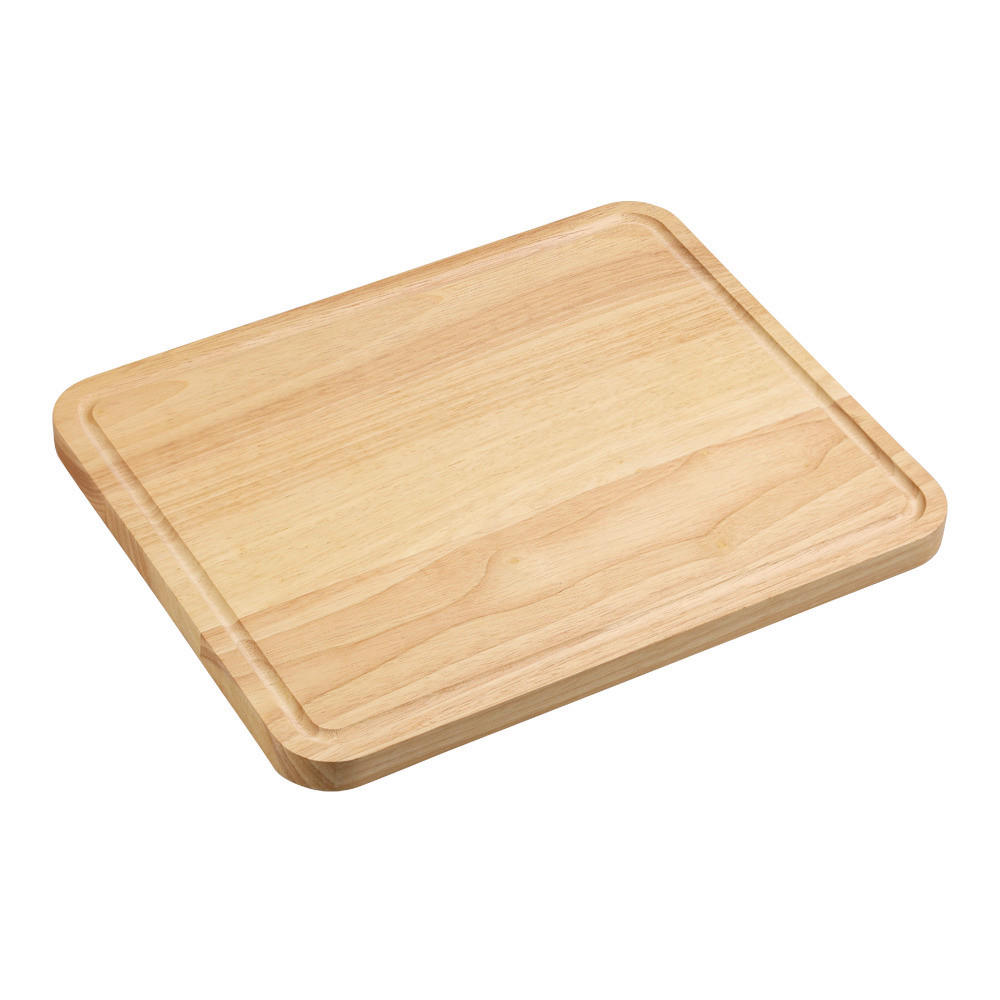 SCHNEIDEBRETT Holz Kautschukholz  - Naturfarben, Basics, Holz (33,5/28/2cm) - Kesper