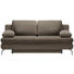 SCHLAFSOFA in Textil Braun - Chromfarben/Braun, Design, Textil/Metall (200/91/92cm) - Novel SCHLAFSOFA in Textil Braun - Chromfarben/Braun, Design, Textil/Metall (200/91/92cm) - Novel