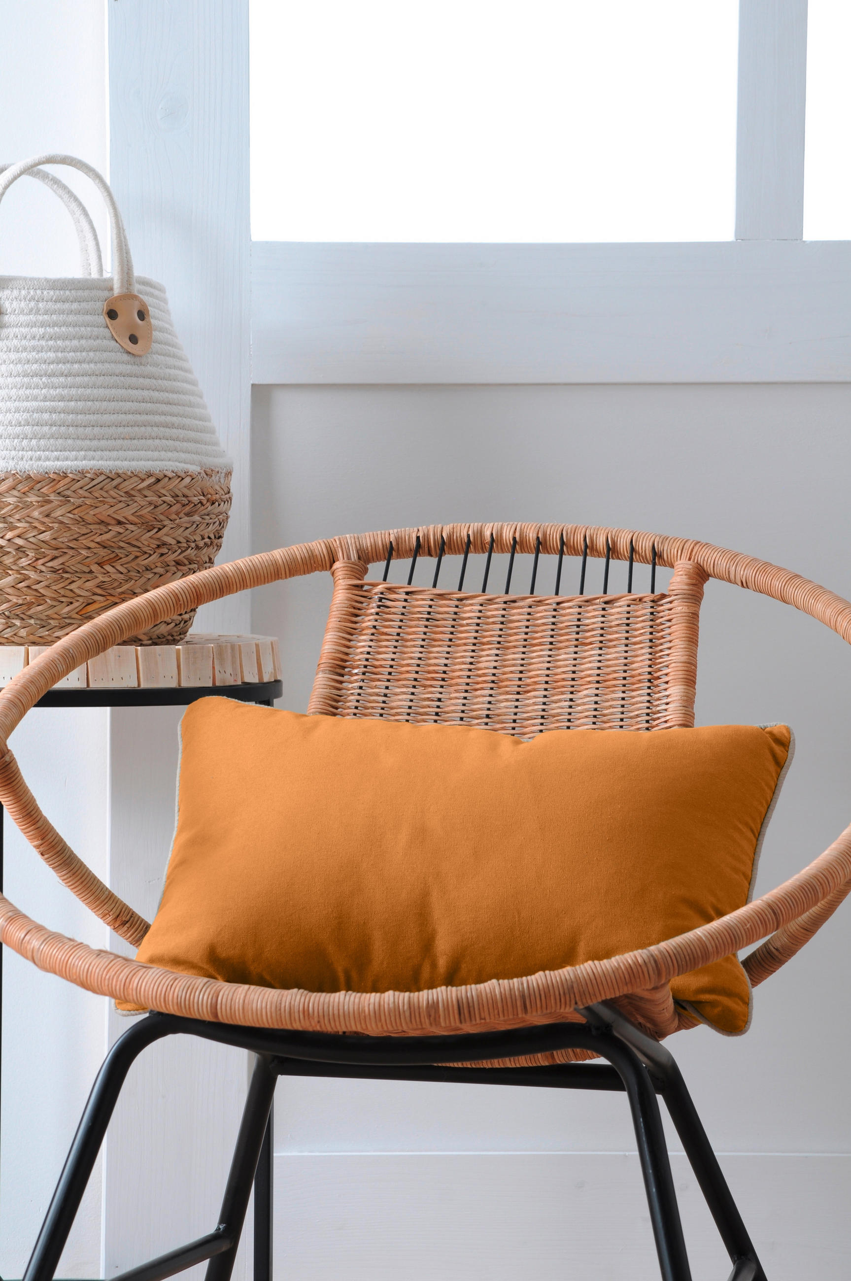 UKRASNI JASTUK   MARIS  - senf žuta, Konvencionalno, tekstil (30/50cm)