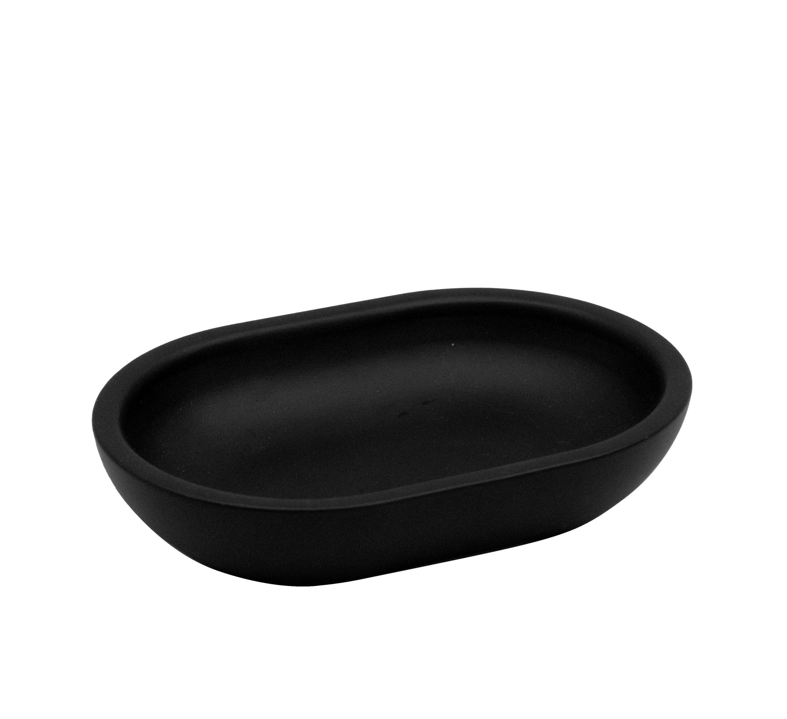 SEIFENSCHALE Kunststoff  - Schwarz, Basics, Kunststoff (8,7/2,7/13cm) - Sadena