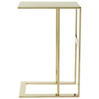 PRÍRUČNÝ STOLÍK, zlatá - zlatá, Design, kov (40/30/60cm) - MID.YOU
