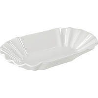 MISKA NA POCHUTINY, keramika, 20,3/11/3,5 cm  - biela, Basics, keramika (20,3/11/3,5cm) - Novel