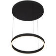 LED-HÄNGELEUCHTE 60/170 cm  - Schwarz, Design, Kunststoff/Metall (60/170cm) - Dieter Knoll