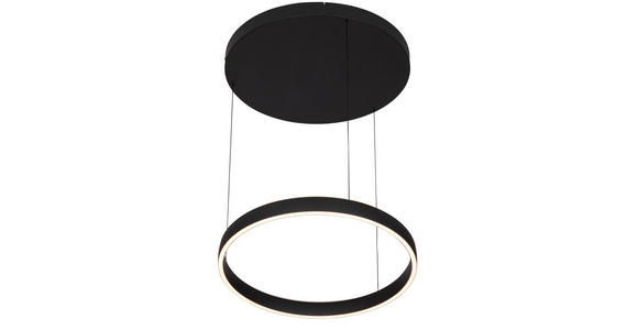 LED-HÄNGELEUCHTE 60/170 cm  - Schwarz, Design, Kunststoff/Metall (60/170cm) - Dieter Knoll