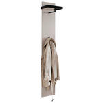 GARDEROBENPANEEL 31/180/30 cm  - Greige, Design, Holzwerkstoff/Metall (31/180/30cm) - Moderano