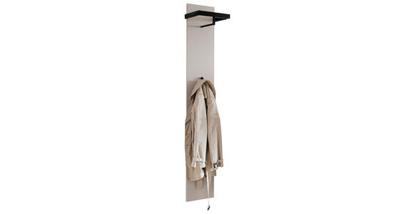 GARDEROBENPANEEL  in 31/180/30 cm  - Greige, Design, Holzwerkstoff/Metall (31/180/30cm) - Moderano