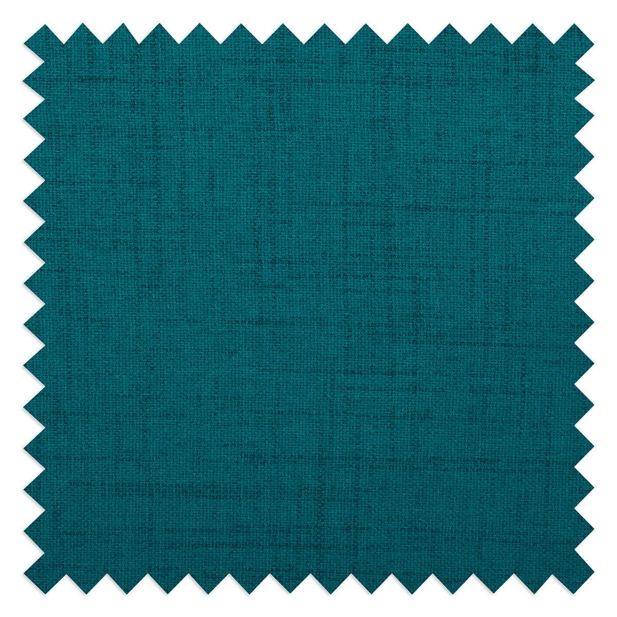 ECKSOFA in Textilgeflecht Petrol  - Wengefarben/Petrol, Design, Holz/Textil (257/174cm) - Livetastic