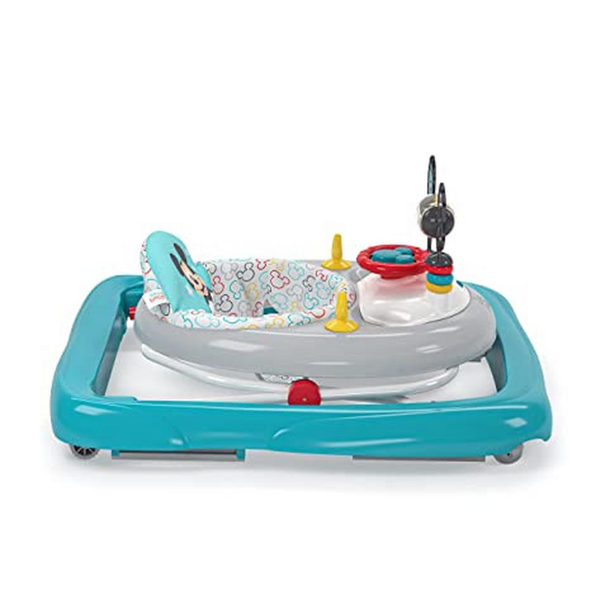 LAUFLERNWAGEN  - Blau/Multicolor, Basics, Kunststoff/Textil (68,6/63,5/61cm)