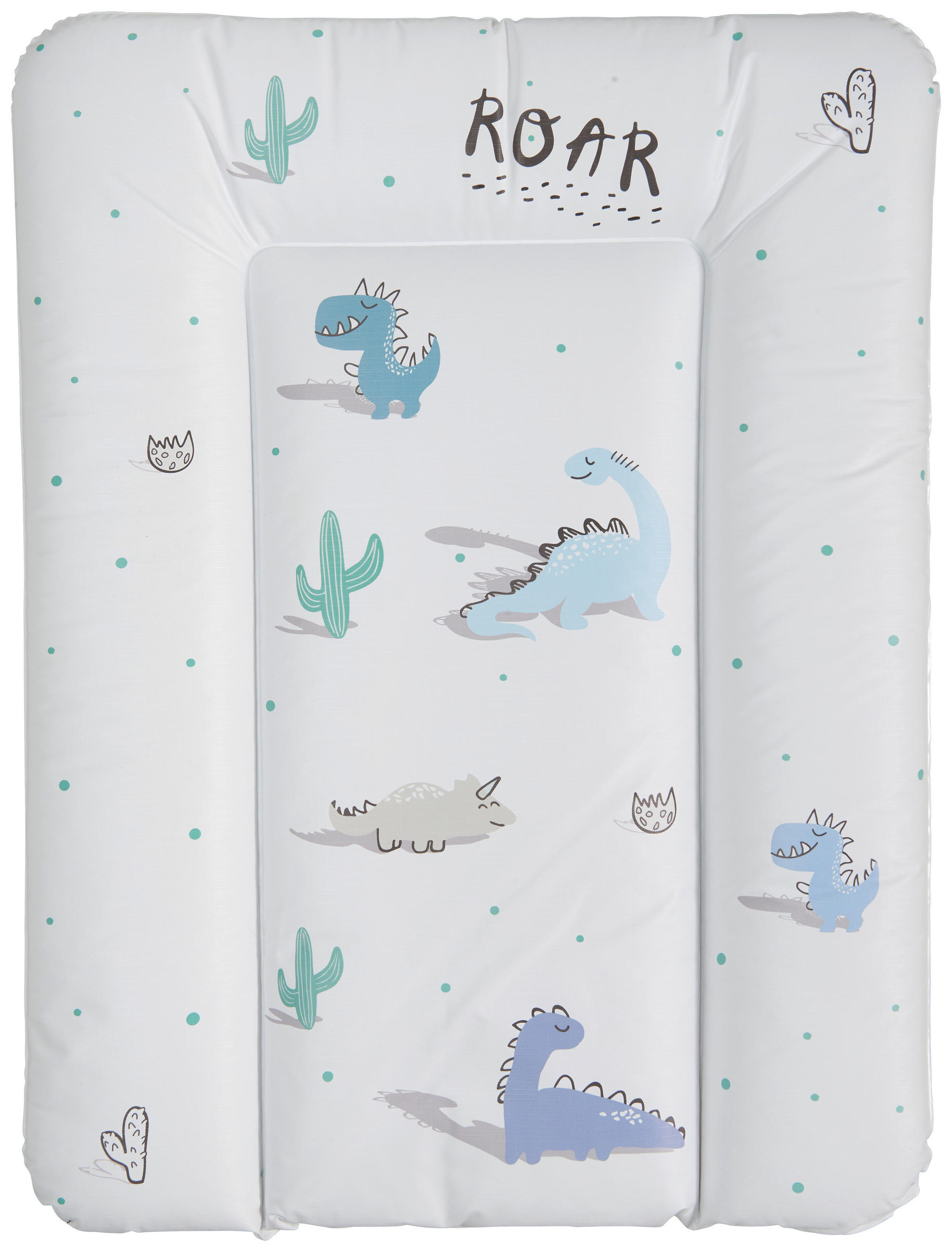PODLOGA ZA PREVIJANJE Dino - plava, Basics, plastika (52/72cm) - My Baby Lou