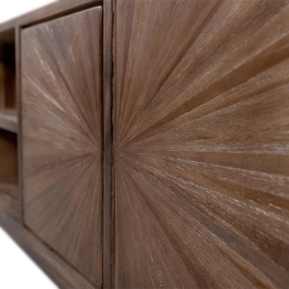 LOWBOARD Sun 200/45/44 cm  stehend  - Braun, Design, Holz (200/45/44cm) - Livetastic