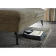 WOHNLANDSCHAFT in Webstoff Hellbraun  - Hellbraun/Schwarz, Design, Textil/Metall (208/354/157cm) - Dieter Knoll