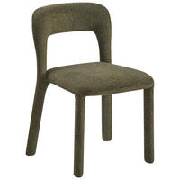 STUHL   Chenille  Grün  - Grün, MODERN, Textil/Metall (47/76/57cm) - Carryhome